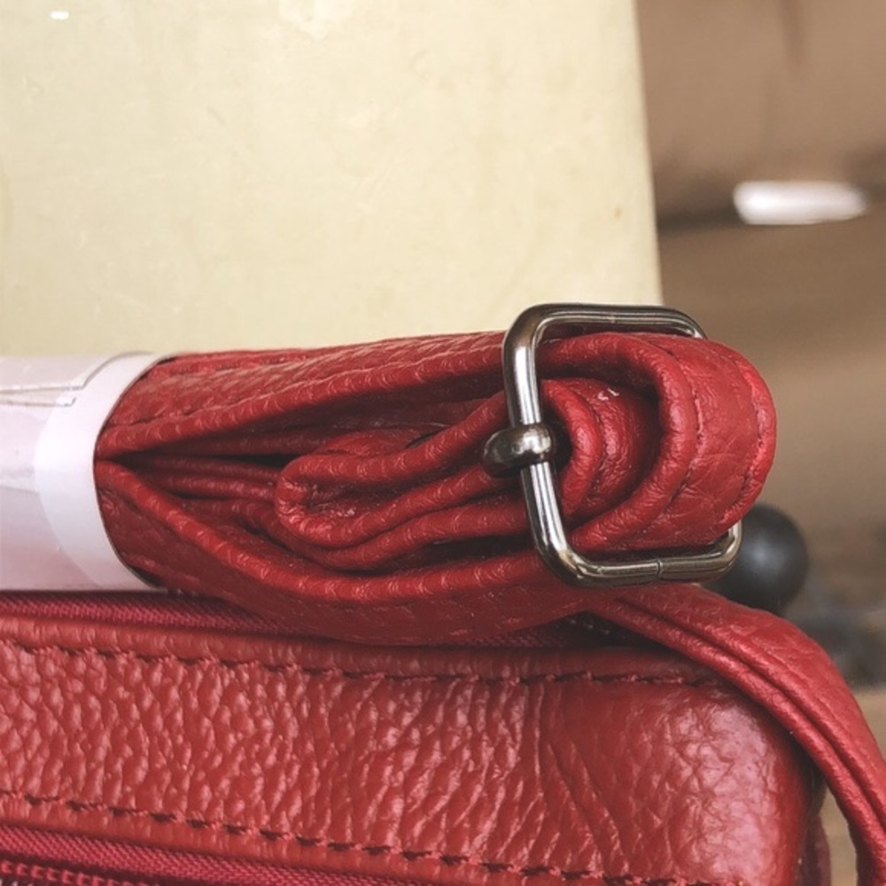 Leather Multipocket Crossbody - Picture 10 of 11